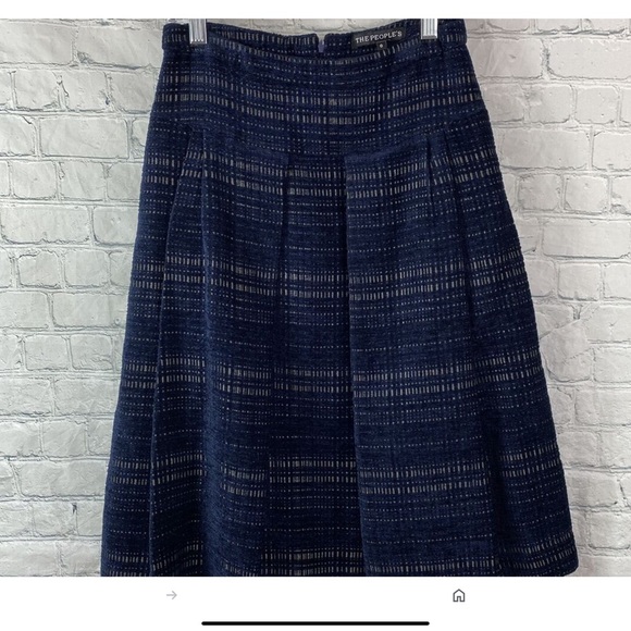 The People’s Dresses & Skirts - The People’s corduroy/velour pleated front skirt 🧓🏼MT